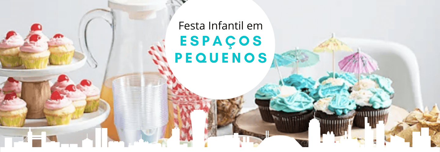 Festa Infantil Espaços Pequenos