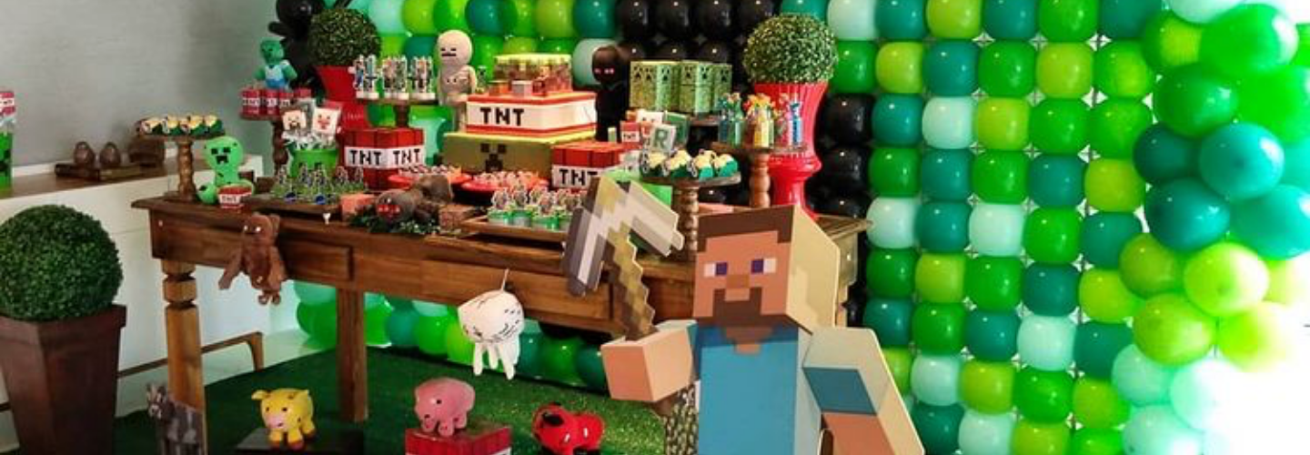 decoração minecraft