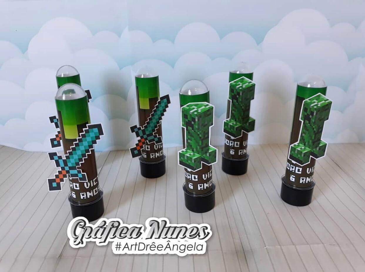 tubete personalizado minecraft grafica_nunes