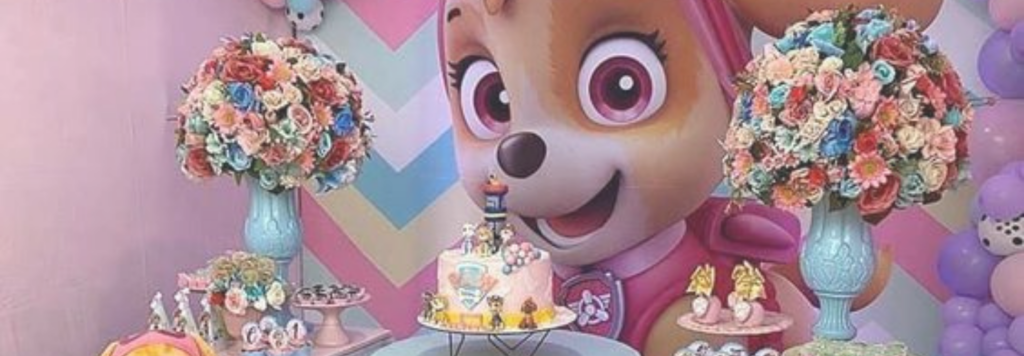 Decoração Festa Patrulha Canina Rosa: 41 ideias para o seu evento