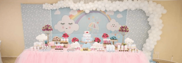 Decoração Chuva de Amor: ideias para festa infantil e chá de bebê